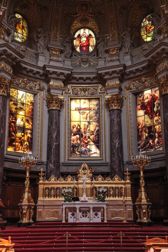 Empty Cathedral Hall